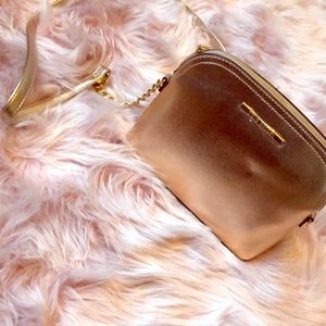 rose gold crossbody